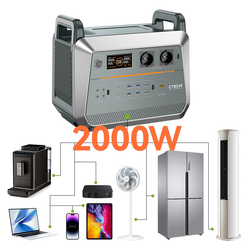 Outdoor Power Station - محطة طاقة شمسية محمولة للاستخدام المنزلي