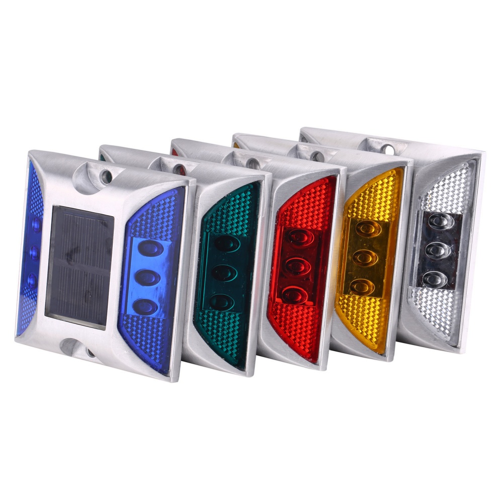 Outdoor Power New Roads - LED الطاقة الشمسية أضواء العلامات الأرضية