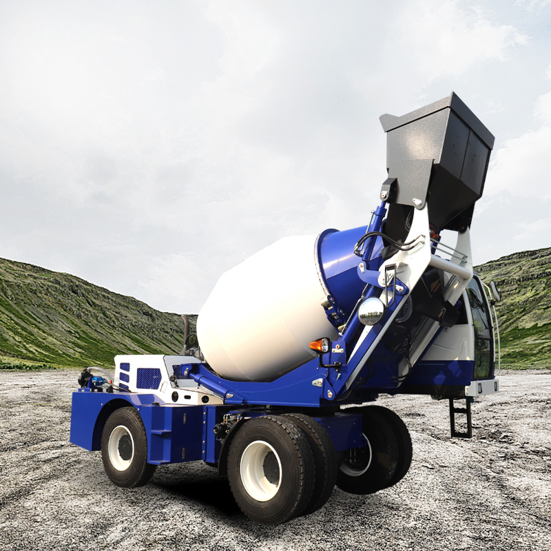 Concrete Mixer Small - EPA التلقائي بالكامل الذاتي تحميل الاسمنت