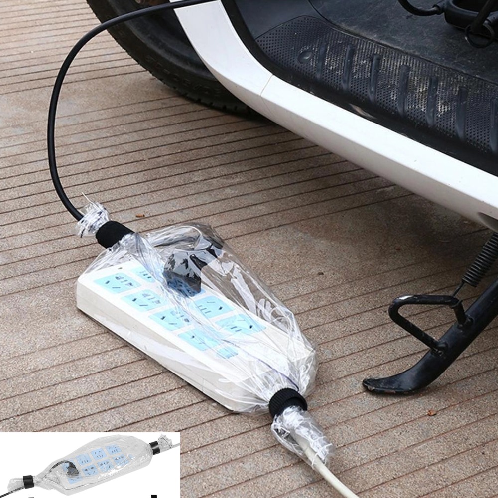 Outdoor Power Outlet Cover - غطاء مقاوم للماء لشاحن السيارات الكهربائية،
