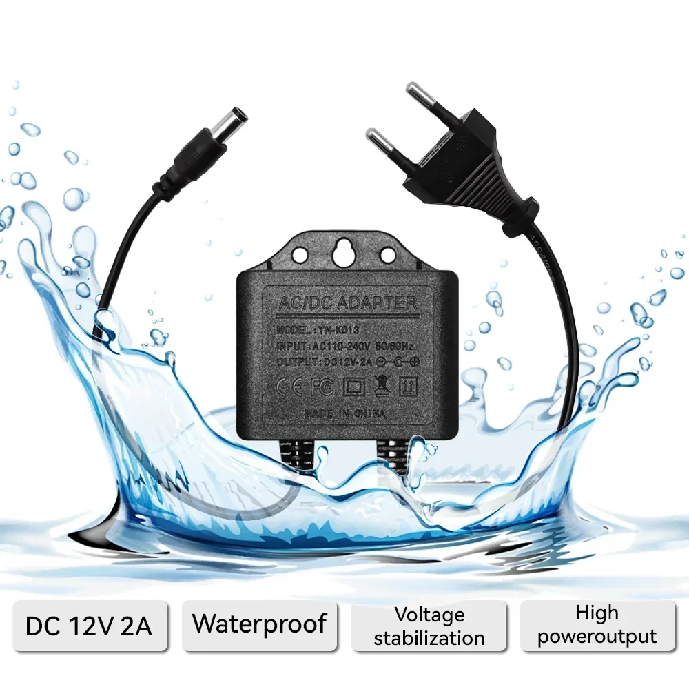 محول طاقة مقاوم للماء بقابس أو - مراجعة Outdoor Power Adapter وسعره