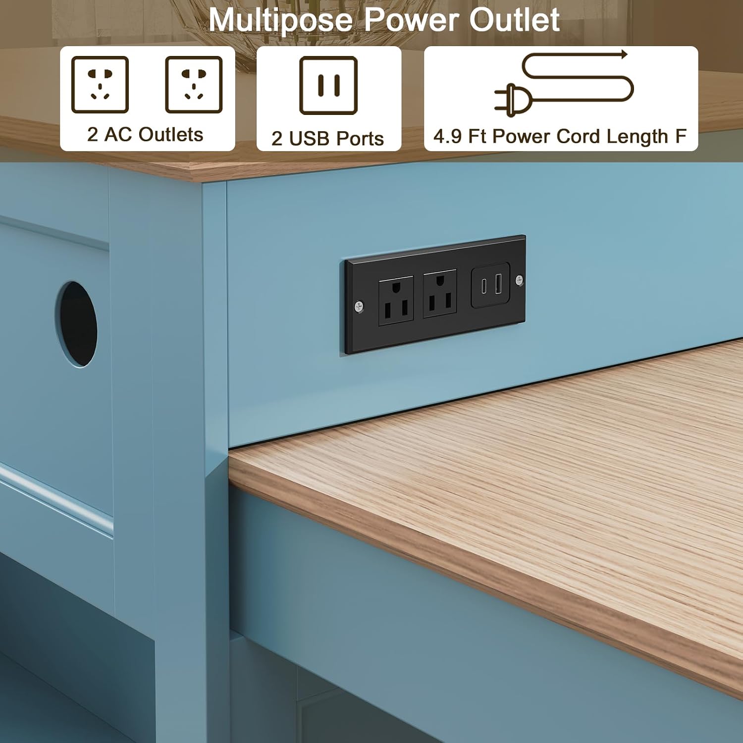 جزيرة مطبخ بطول 72 بوصة مع طاو - مراجعة Outdoor Kitchen Power Outlet وسعره