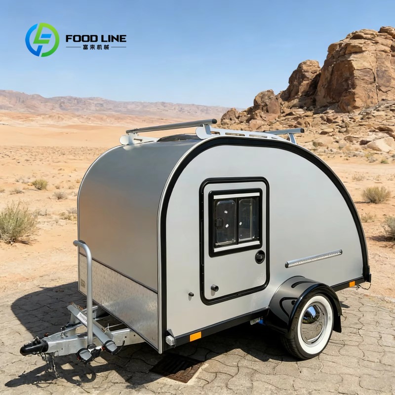 مقطورة تخييم مجهزة بالكامل مع  - مراجعة Outdoor Power New Roads وسعره