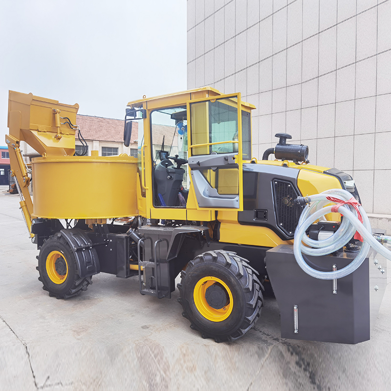 خلاطة خرسانة متنقلة ذاتية التح - مراجعة Concrete Mixer Small وسعره