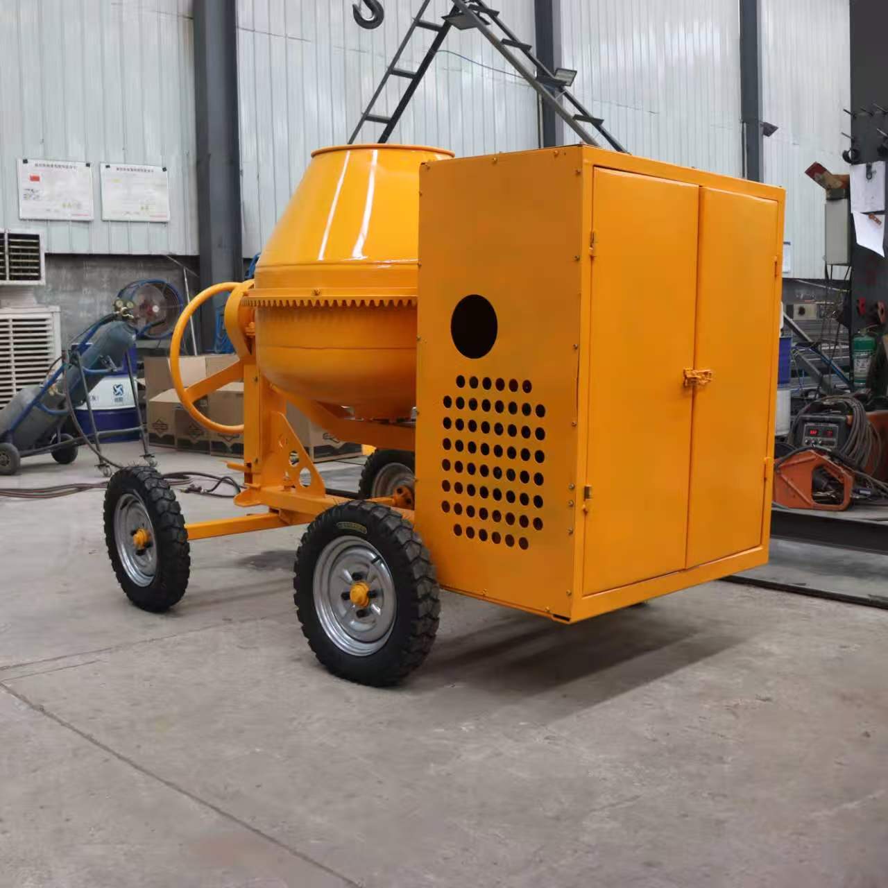 خلاط خرسانة مخصص من YG بحلة ما - مراجعة Concrete Mixer Small وسعره