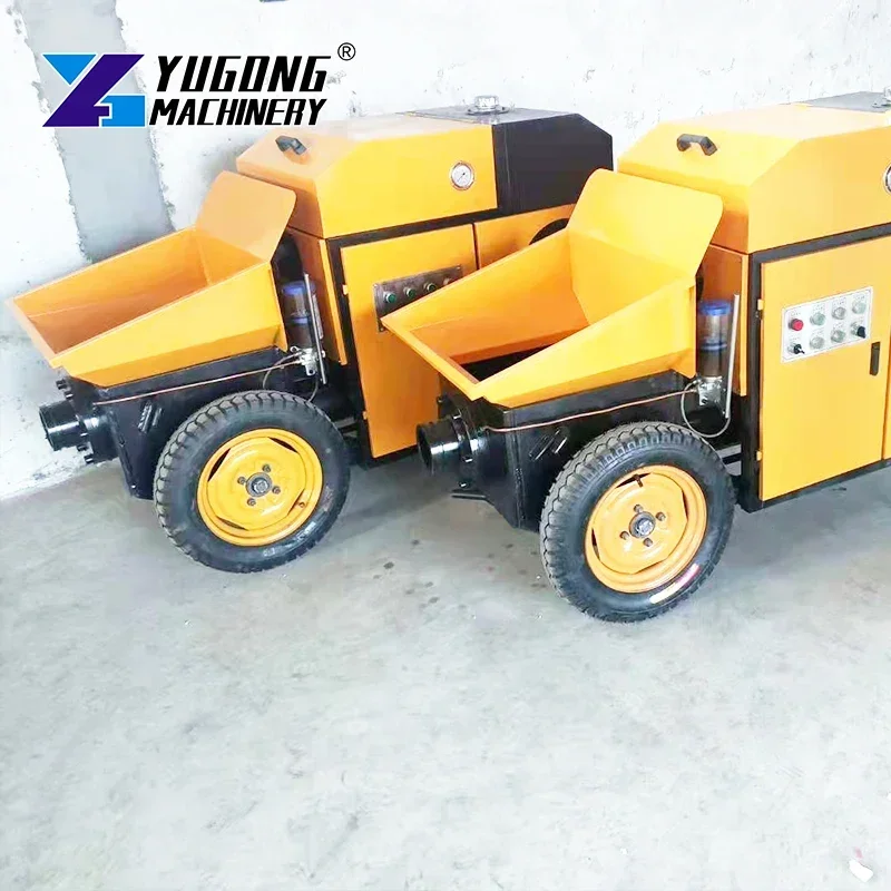 مضخة خرسانة ديزل صغيرة مخصصة م - مراجعة Concrete Mixer Small وسعره