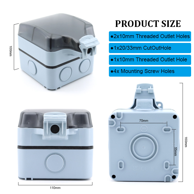 صندوق مأخذ كهربائي خارجي مقاوم - مراجعة Outdoor Power Outlet Cover وسعره