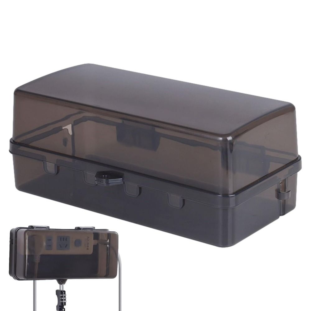 صندوق بلاستيكي محمول مضاد للسر - مراجعة Outdoor Power Outlet Cover وسعره