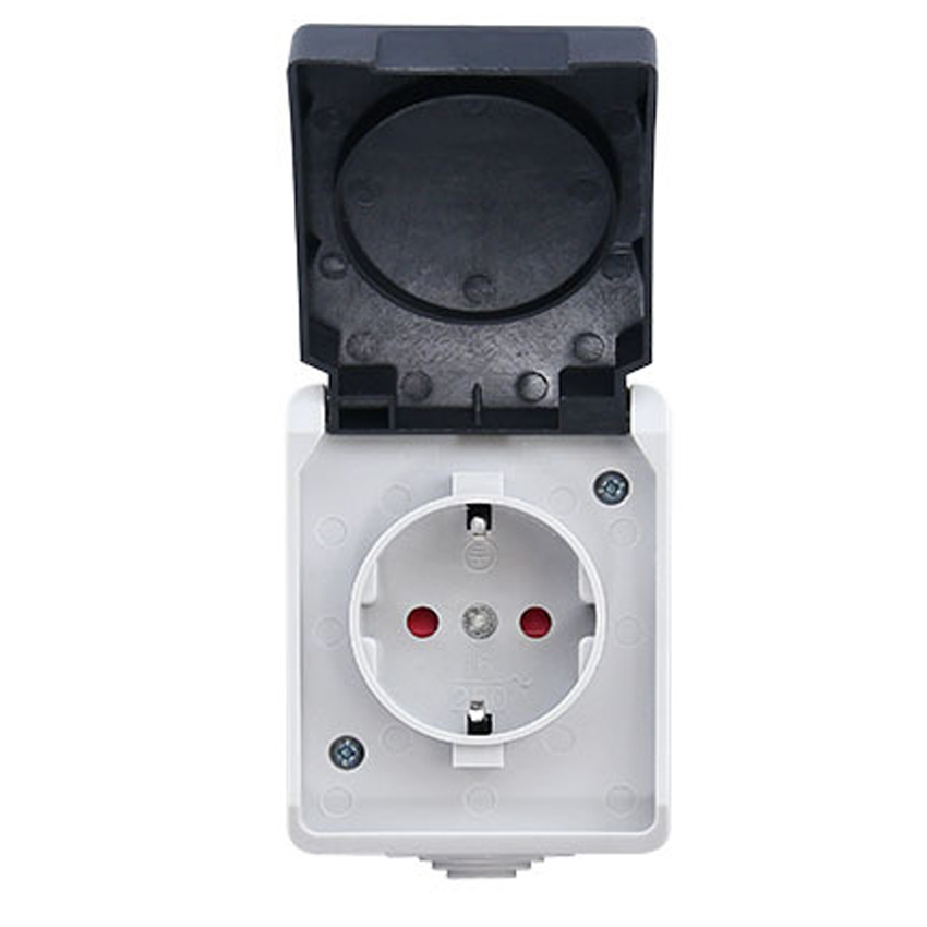 فرنسا الأوروبية الألمانية 16A  - مراجعة Outdoor Kitchen Power Outlet وسعره