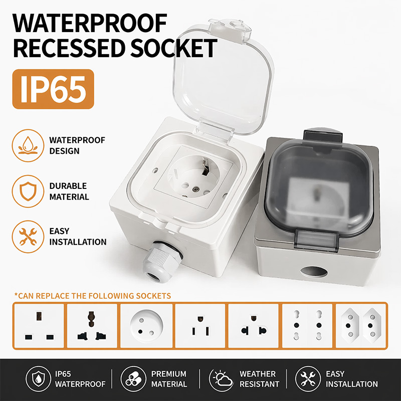 صندوق مقبس كهربائي خارجي مقاوم - مراجعة Outdoor Kitchen Power Outlet وسعره