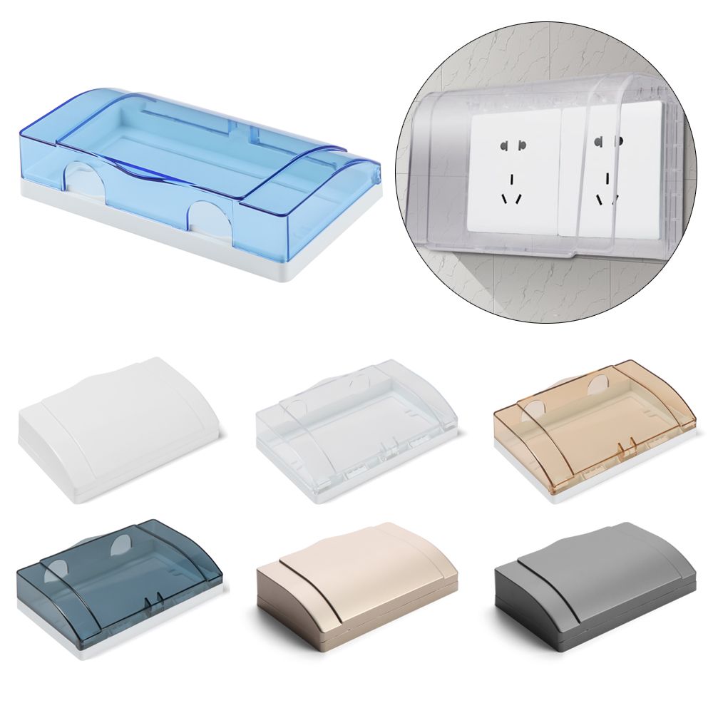 واقي مقبس مزدوج مقاوم للماء ،  - مراجعة Outdoor Power Outlet Cover وسعره