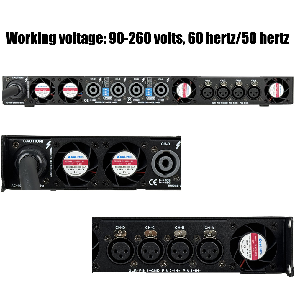 Paulkitson PD43000 4x3000 واط  - مراجعة Outdoor Power Amplifier وسعره