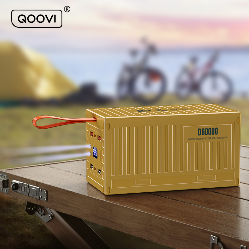 QOOVI 60000mAh قوة البنك 22.5W - مراجعة Outdoor Usb Power Outlet وسعره